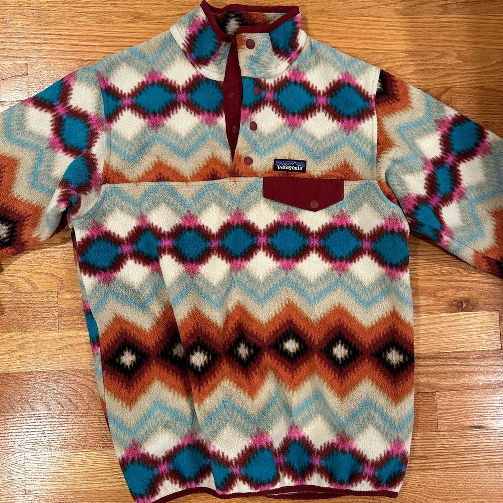 Patagonia snap-t fleece pullover